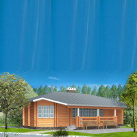 Проект коттеджа 10-16 — дерево, 77.7 м²