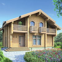 Проект коттеджа 12-31 — дерево, 130.3 м²