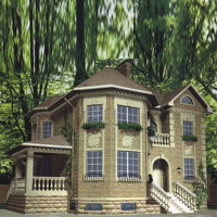 Проект коттеджа 30-70 — кирпич, 324.5 м²