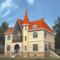 Проект коттеджа 31-37 — кирпич, 719 м²