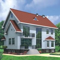 Проект коттеджа 31-61 — кирпич, 482.5 м²