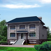 Проект коттеджа 32-11 — кирпич, 557.3 м²