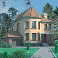 Проект коттеджа 32-25 — кирпич, 360.5 м²