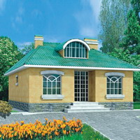 Проект коттеджа 33-18 — кирпич, 92 м²