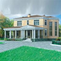 Проект коттеджа 33-24 — кирпич, 228.5 м²