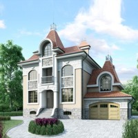 Проект коттеджа 34-67 — кирпич, 436 м²