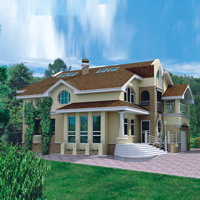 Проект коттеджа 51-23 — газо-бетон, 278.5 м²