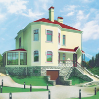 Проект коттеджа 52-83 — газо-бетон, 311.9 м²