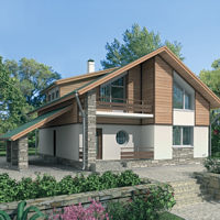 Проект коттеджа 70-78 — кирпич, 180 м²